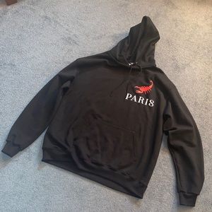 PRAY FOR PARIS HOODIE (BLACK)
